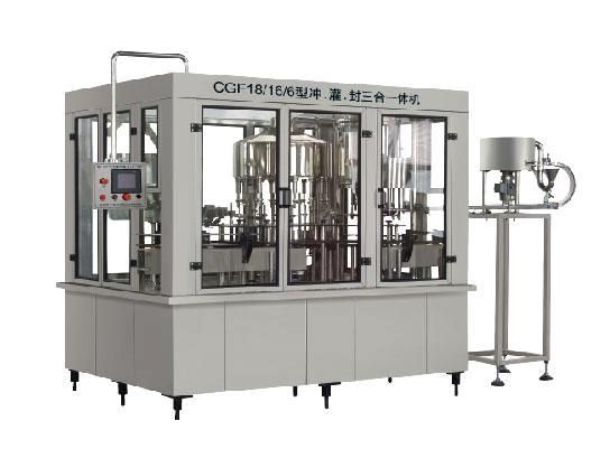 CGF系列沖瓶、灌裝、封口三合一機(jī)